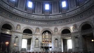 Inside the Marble (Frederik's) Church in Copenhagen...