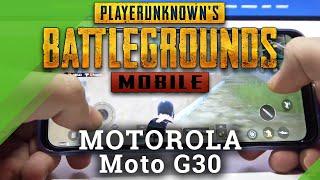 Test Game PUBG on MOTOROLA Moto G30 | Snapdragon 662 | 4GB RAM | Gameplay - FPS Check