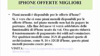 IPHONE OFFERTE MIGLIORI