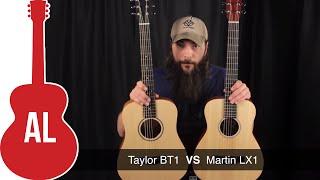 Martin LX1 vs Baby Taylor - A Travel Guitar Comparison