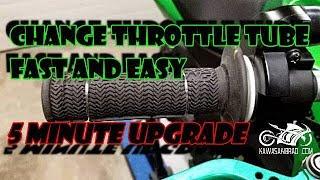 How To Change Your Throttle Tube In 5 Minutes!