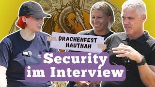 DRACHENFEST HAUTNAH - Security Ginzel, die Helden im Hintergrund / Ninas LARP Guide