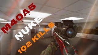 [Bullet Force] M40A5 Nuke+102 Kills Fastest Nuke ever? (1:25:20)