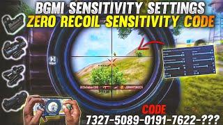 NEW UPDATE 3.6 !!BEST SENSITIVITY CODE+CONTROL SETTINGS BGMI/PUBG MOBILE | BGMI AFTER UPDATE 3.6