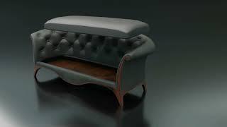 "Sit in Style: An Animated Sofa ||Animation 3D || Product animation