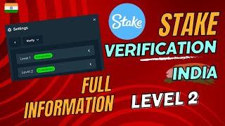 Stake Verification India  | Stake Account  Verification Level 2   | Stake ID Verification Time ⌛