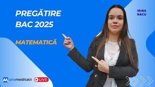 BAC matematică 2025 | Pregătire și explicații   LIVE