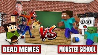 MONSTER SCHOOL VS DEAD MEME