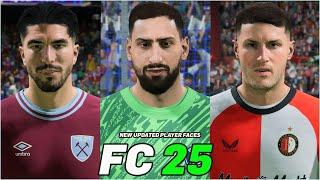 FC 25 | UPDATED PLAYER FACES | TITLE UPDATE 6