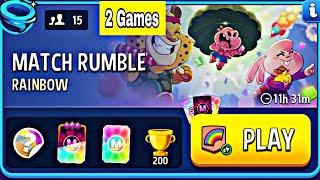 rainbow rumble match | 2 In 1 | rainbow special o rama solo challenge | match masters