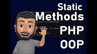 PHP OOP Class Static Methods | PHP OOP Beginner Tutorial Static Methods