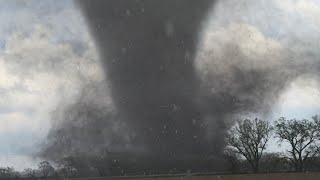 RAW INSANE TORNADO INTERCEPT mode in eastern Nebraska from Lincoln to Omaha, Nebraska