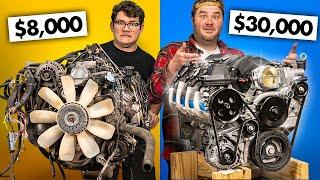 $8000 Junkyard V8 vs $30,000 Crate V8 Engine Swap