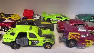 МОЯ КОЛЛЕКЦИЯ МОДЕЛЕЙ МАШИНОК HOT WHEELS!