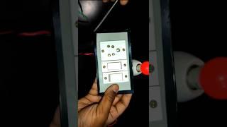 2 Switch 1 Socket 1 Bulb holder connection #wiring #electrical #switchsocketconnection #shorts #diy