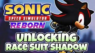 UNLOCKING Race Suit Shadow | Sonic Speed Simulator Reborn