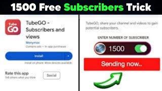 How To Get Free Subscribers On YouTube - Free Subscribers For YouTube - Subscriber Kaise Badhaye