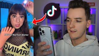 ASMRtist Reacts to Weird TikTok ASMR