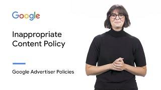 Inappropriate Content | Google Advertiser Policies