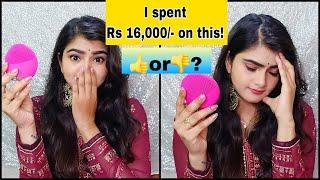 Rs 16000 face brush |  Foreo Luna Mini 2 | Honest Review | Demo | Does this Really work??