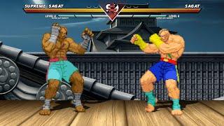 SUPREME SAGAT vs SAGAT - The most epic fight 