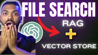 Unleash OpenAI Assistant 2.0 New File Search with Vector Store - Step-By-Step
