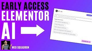 EARLY ACCESS - Elementor AI - Artificial Intelligence Text Custom Code CSS - Elementor Wordpress