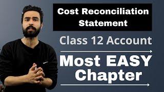 Cost Reconciliation Statement || Class 12 Account || NEB Grade increment Re exam 2079 - Gurubaa