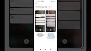 how to change old control centre to new Control centre in poco x3pro #shorts #miui 13#redmi