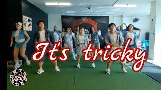 it's tricky - pmadia aces dance cover / tiktok trend / easy step / fitness dance