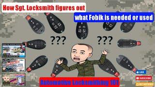 Fobik - Which one to use? Automotive Locksmithing 101 Training Video