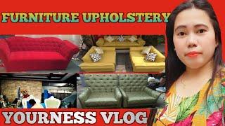 FURNITURE UPHOLSTERY || YOURNESS VLOG