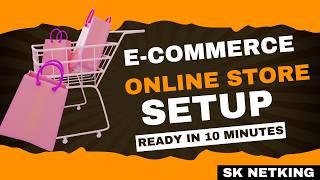 #WooCommerce basic setup || #sknetking  woocommerce basic setup complete guide