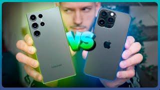 ¡Los MÁS BESTIAS! S23 Ultra vs iPhone 14 Pro Max