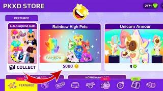 Rainbow High Pets And Unicorn ArmourIn New PK XD Update