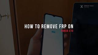 Removing Google Account On Nokia C10 | FRP Bypass