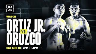 Ortiz Jr. vs. Orozco Undercard