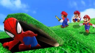 Using SUPERHEROs to Cheat in Mario Hide N' Seek!