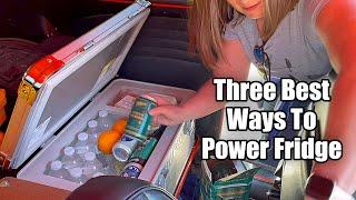 3 Best Ways To Power a Camping Fridge