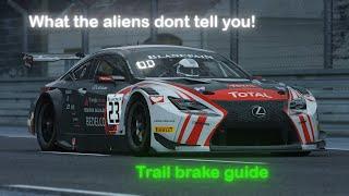 You wanna get good at trail braking? Brutally honest guide to sim racing part 1!