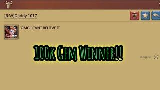 Gem Winner! Lords Mobile