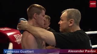 Vincenzo Gualtieri vs Alexander Pavlov - 10 Runden im Mittelgewicht 12.06.20 Berlin