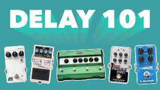 Understanding Guitar Pedal Delays And How To Use Them