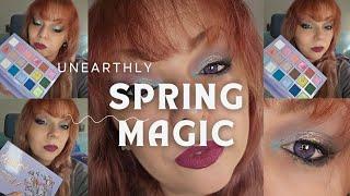 UNEARTHLY SPRING MAGIC - A SECOND LOOK #unearthlycosmetics #springmakeup