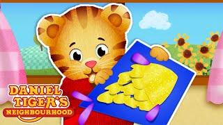 Daniel and Elaina Fix a Kite | Cartoons for Kids | Daniel Tiger