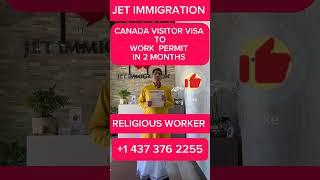 Canada visitor Visa to work Permit approval in  2 months.Success story at Jet Immigration.