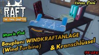 Bauplan: WINDKRAFTANLAGE | Kranschlüssel | Where to Find | Varuna Point  | RAFT TFC #058 [GER/DE]
