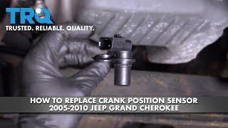 How To Replace Crank Position Sensor 2005-2010 Jeep Grand Cherokee