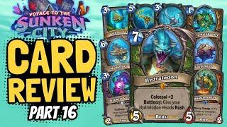 ALL THE NEW CARDS!! So much insane stuff! | Sunken City Review #16