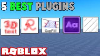 5 BEST ROBLOX Plugins For Building!